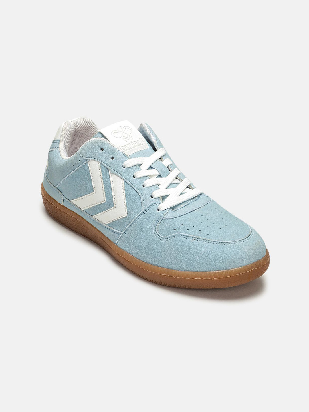 hummel Women Colourblocked Round Toe Lace-Ups Sneakers