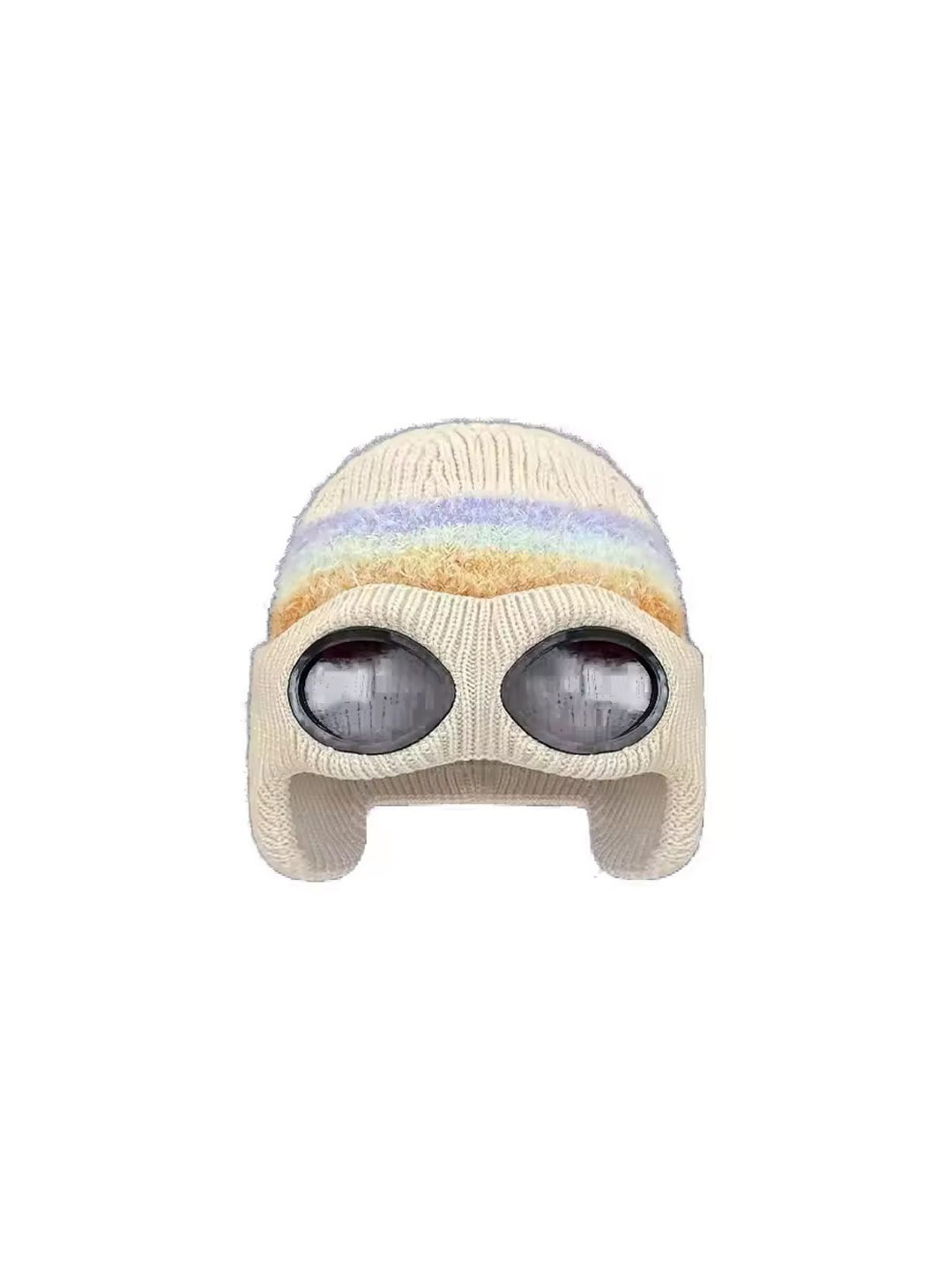 First Lens Unisex Colourblocked Woollen Beanie Sunglasses Caps