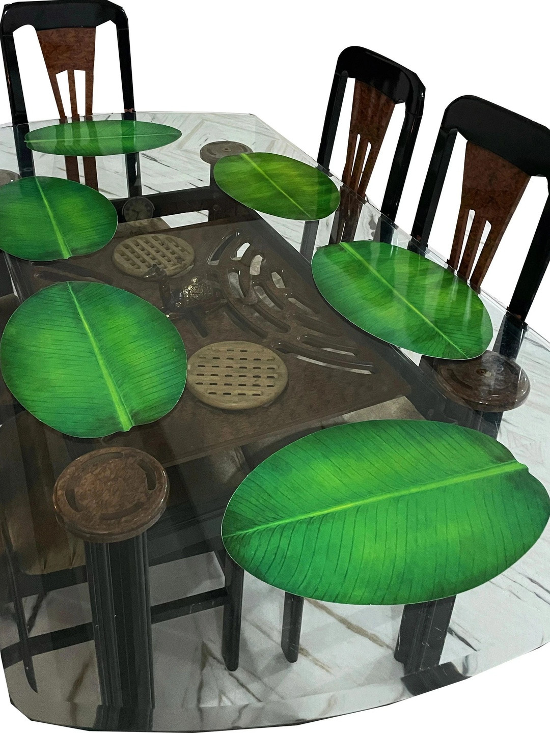 LaVichitra Pack of 6 Oval Table Placemat