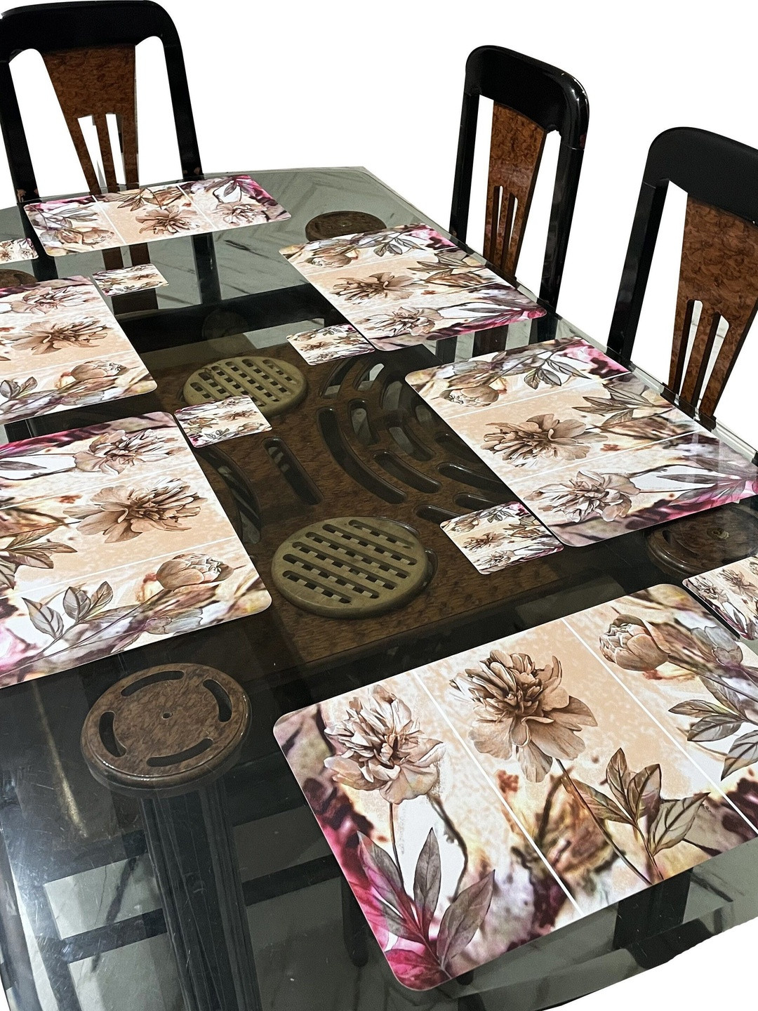 LaVichitra Pack of 6 Rectangular Table Placemat