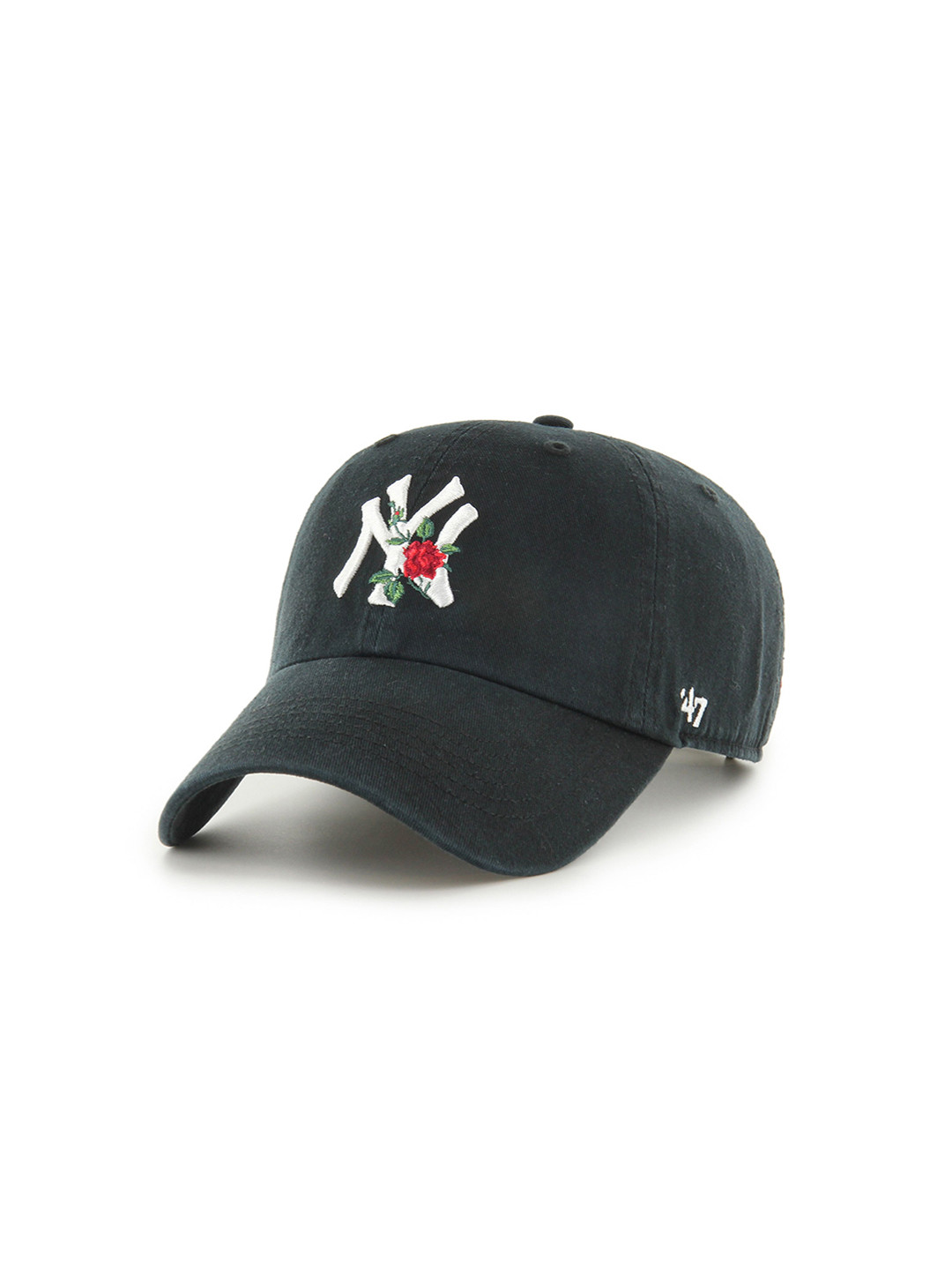 '47 Men Embroidered New York Yankees Thorn Cotton Baseball Cap
