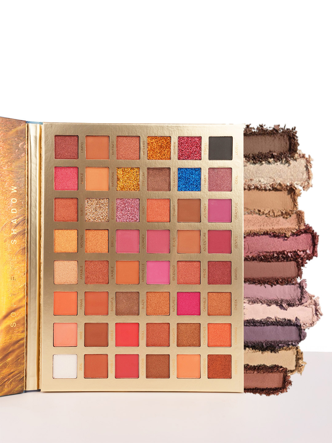 Maliao 48 Colors Soft Eye Shadow Palette - 35 g -Shade - 02