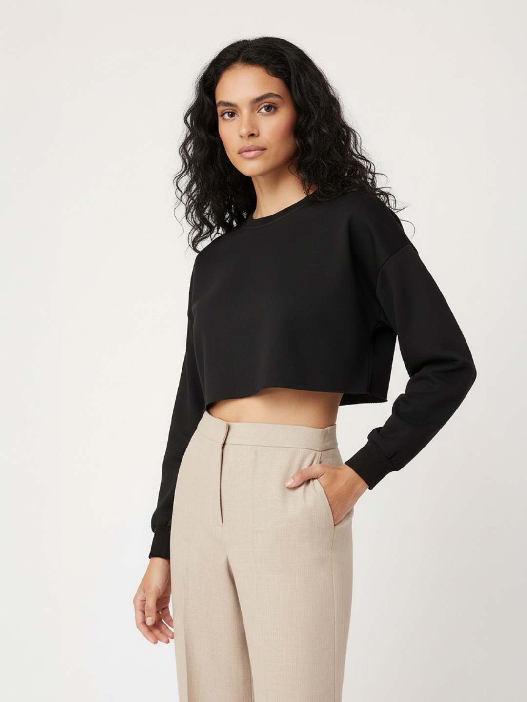 DressBerry Cube Crop Boxy Babe Top