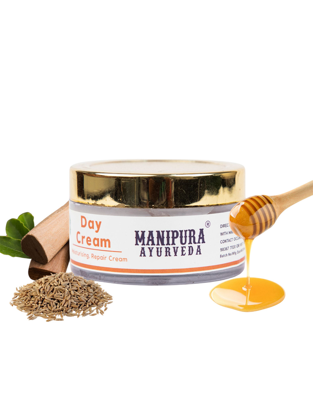 MANIPURA AYURVEDA Moisturising & Repair Cream With Sandalwood - 50 g