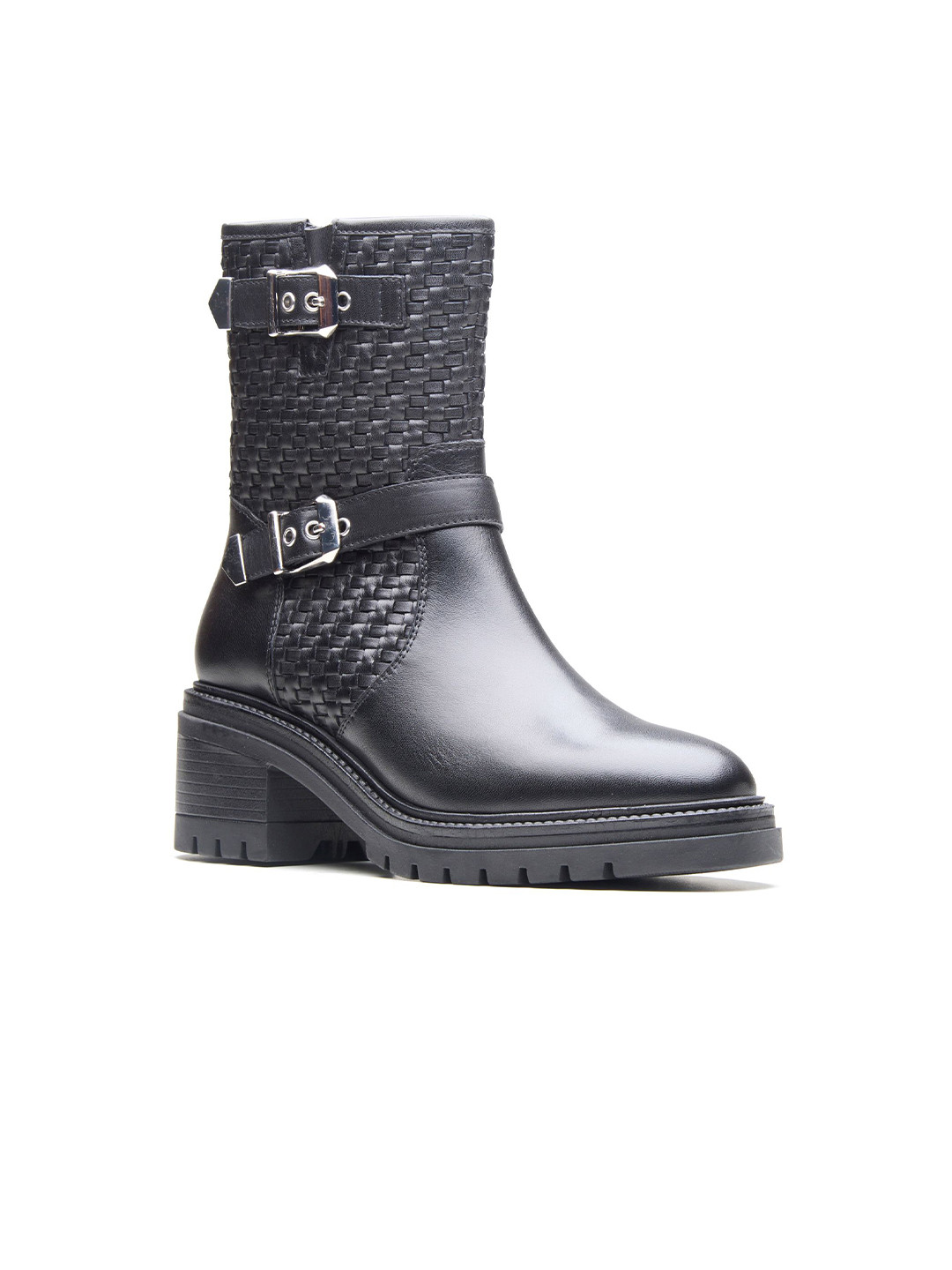 Peach Flores Massano Leather Boots