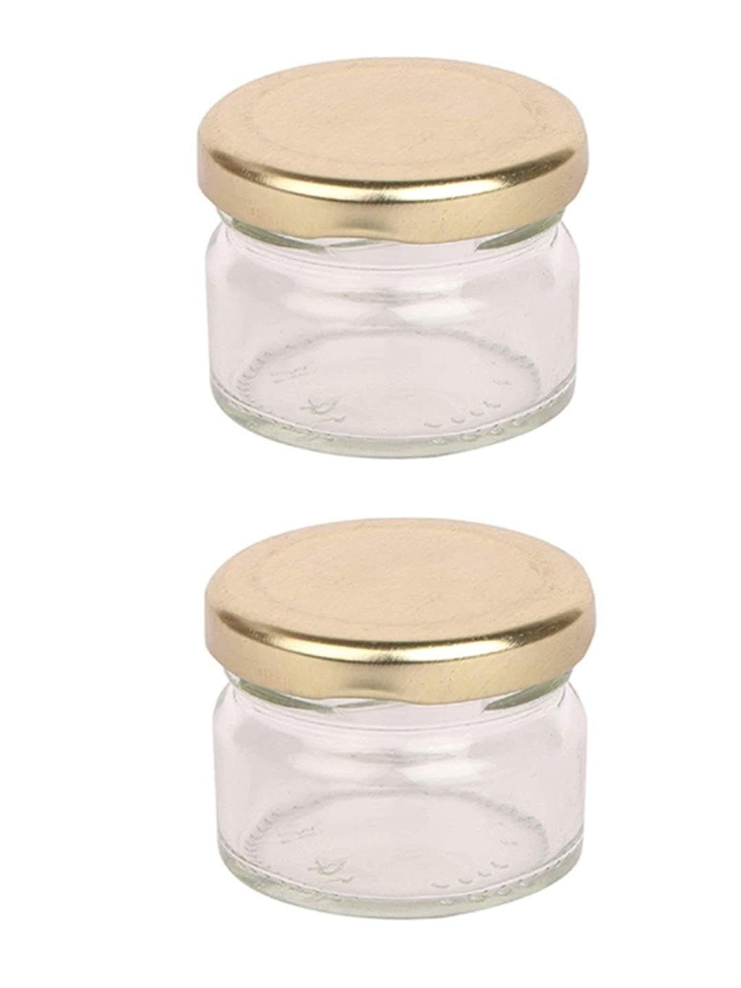 1ST TIME Transparent 10 Pieces Dishwasher Safe Twist Lock Glass Jars