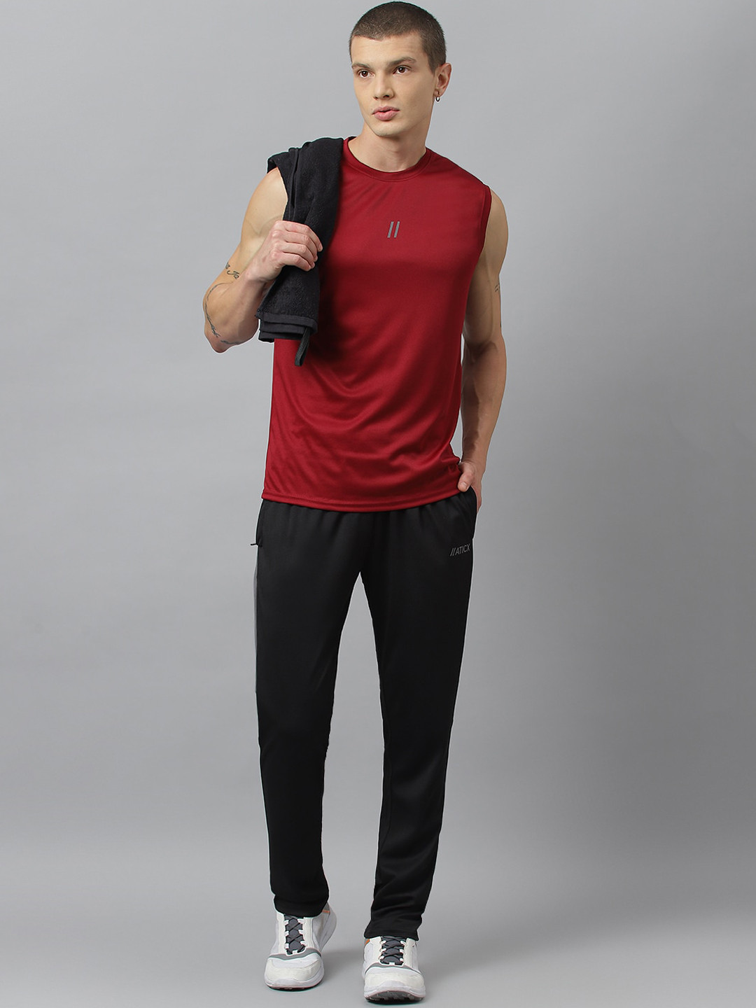 ATICX Men Slim Fit Track Pants