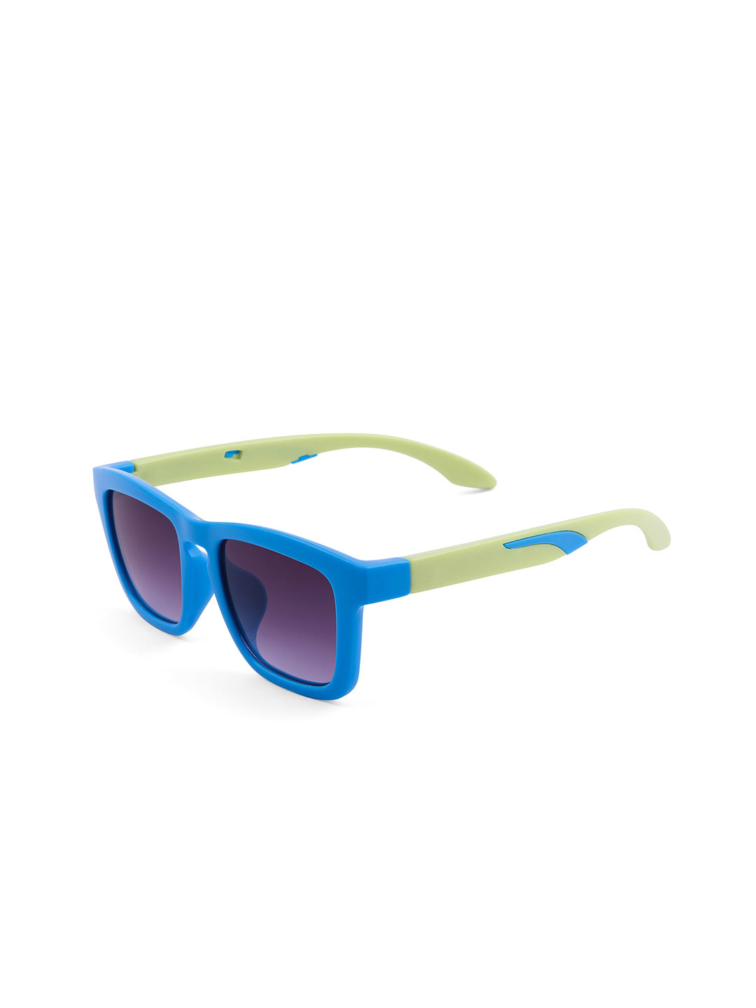 KIDSUN Kids Square Sunglasses with UV Protected Lens 6199_SKYBLUE_GREEN-