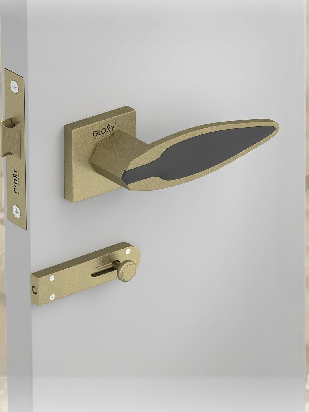 GLOXY Mortise Door Lock Handle Set