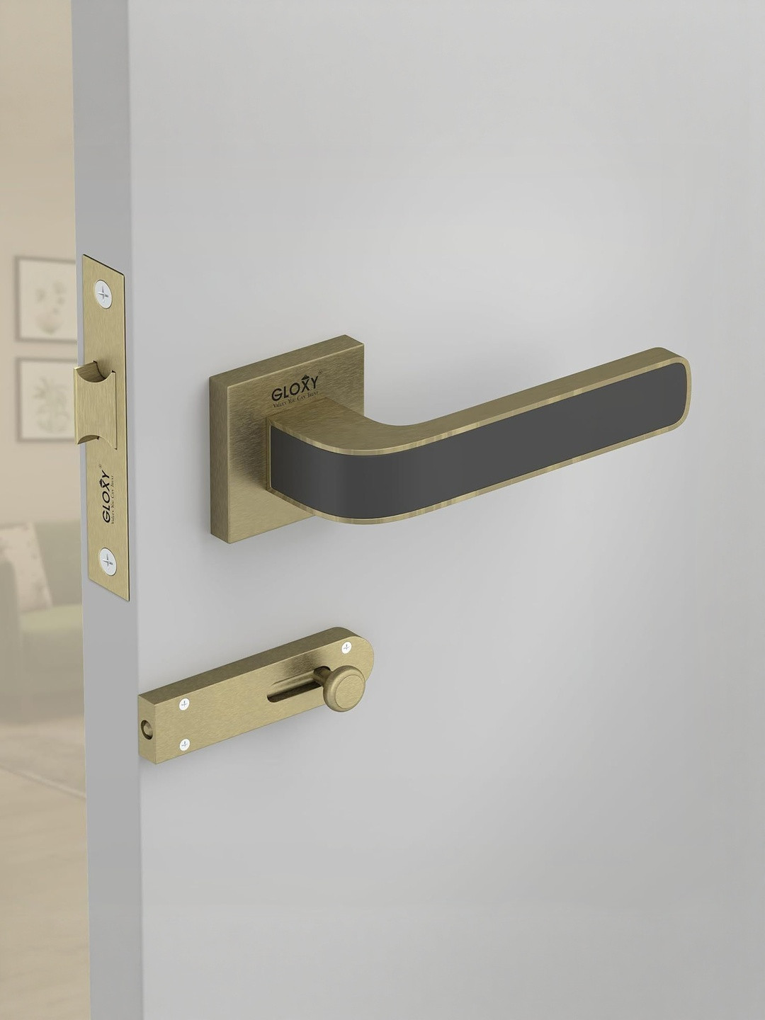 GLOXY Heavy Duty Mortise Baby Latch Door Lock