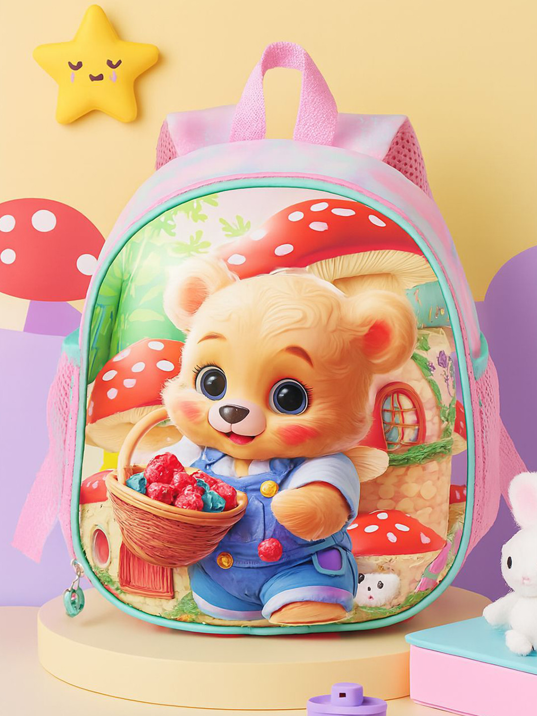 SAGEWARE Kids Graphic Zip Pocket Backpack - 5 L