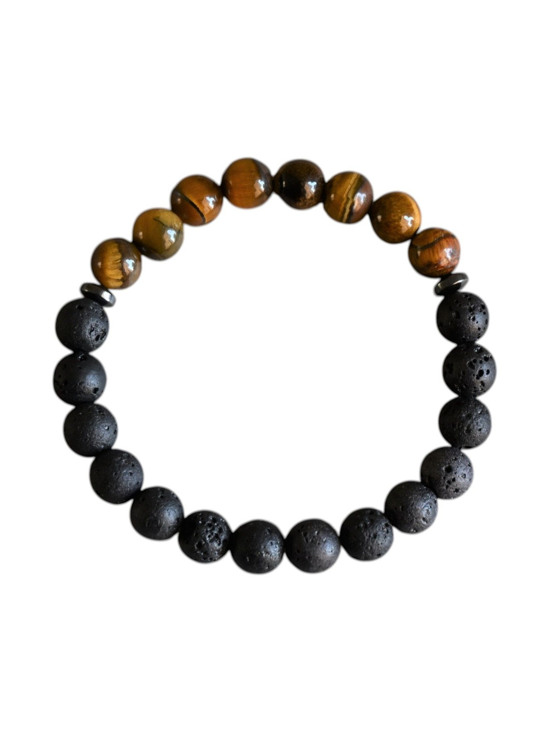 Gems Guru Unisex Brown Metal Crystals Drawstring Bracelet