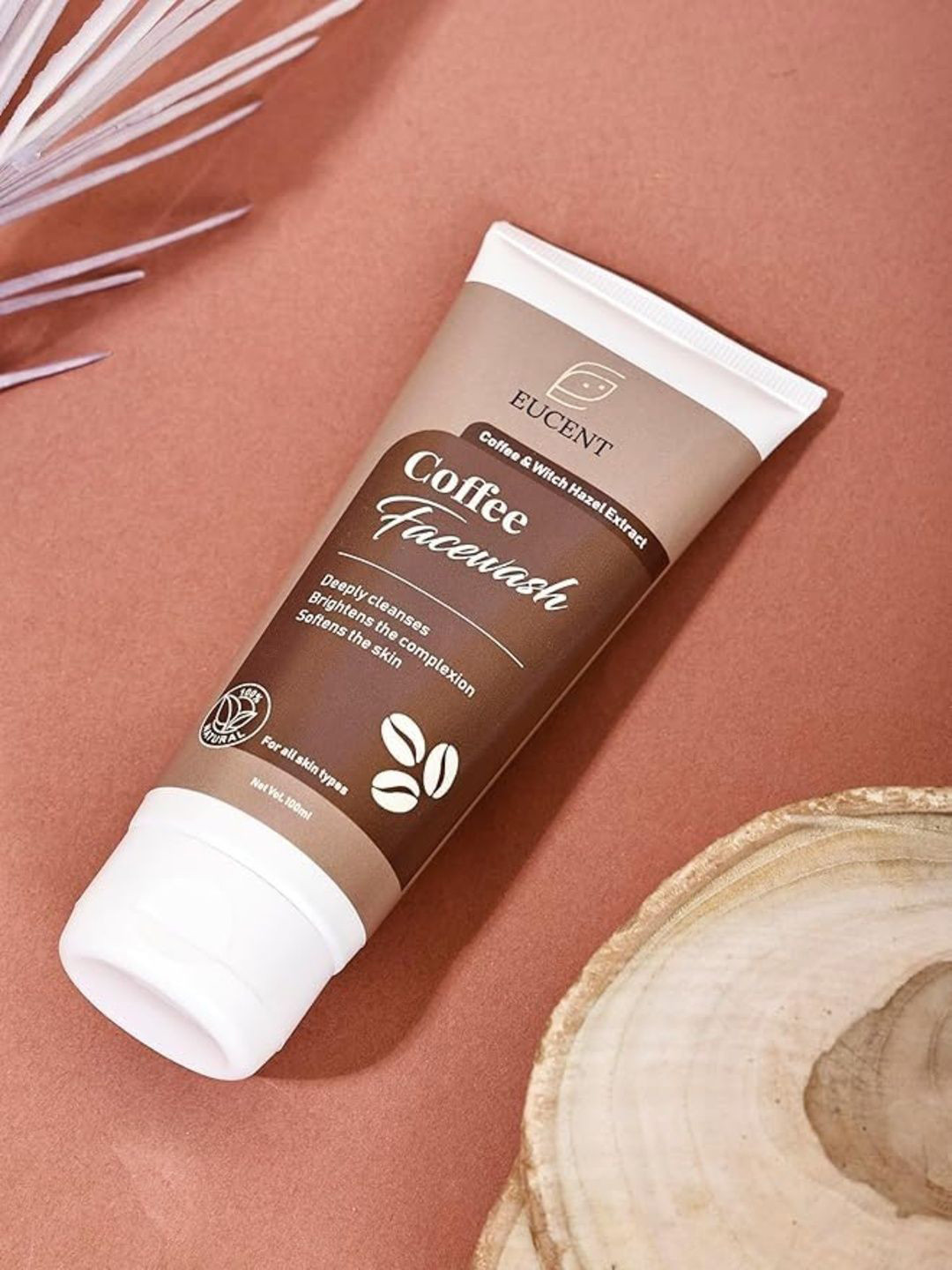 EUCENT Coffee Face Wash For Deeply Cleanses - 100 ml