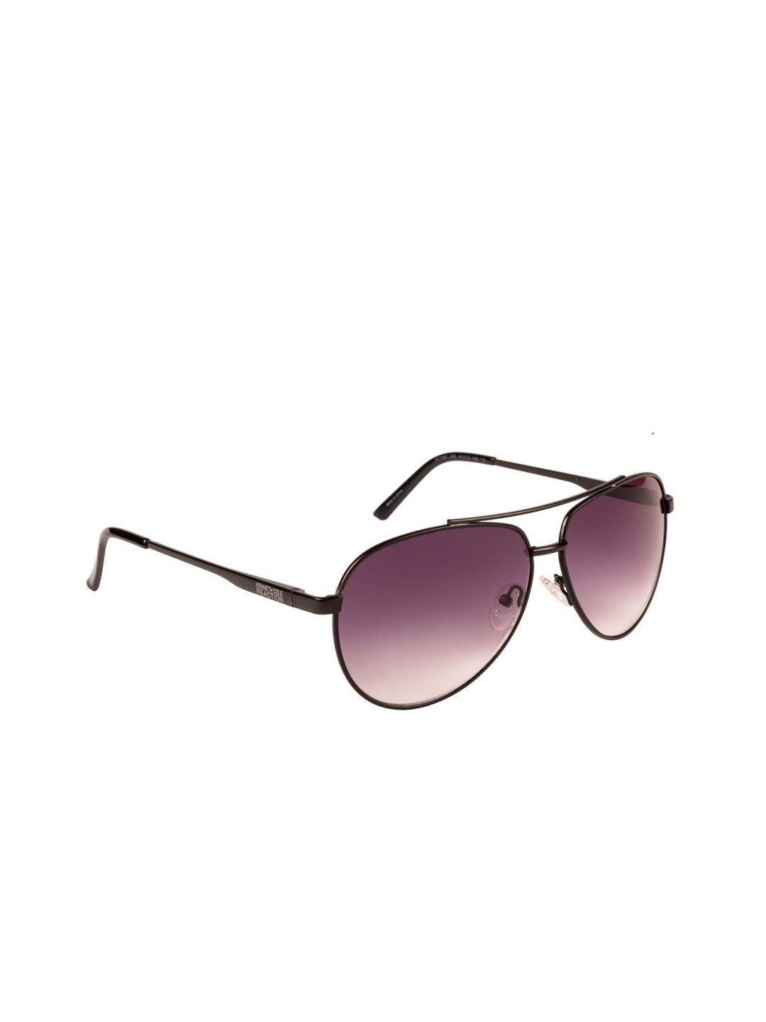 Kenneth Cole Unisex Aviator Sunglasses with Polarised and UV Protected Lens KC1247 61 02B