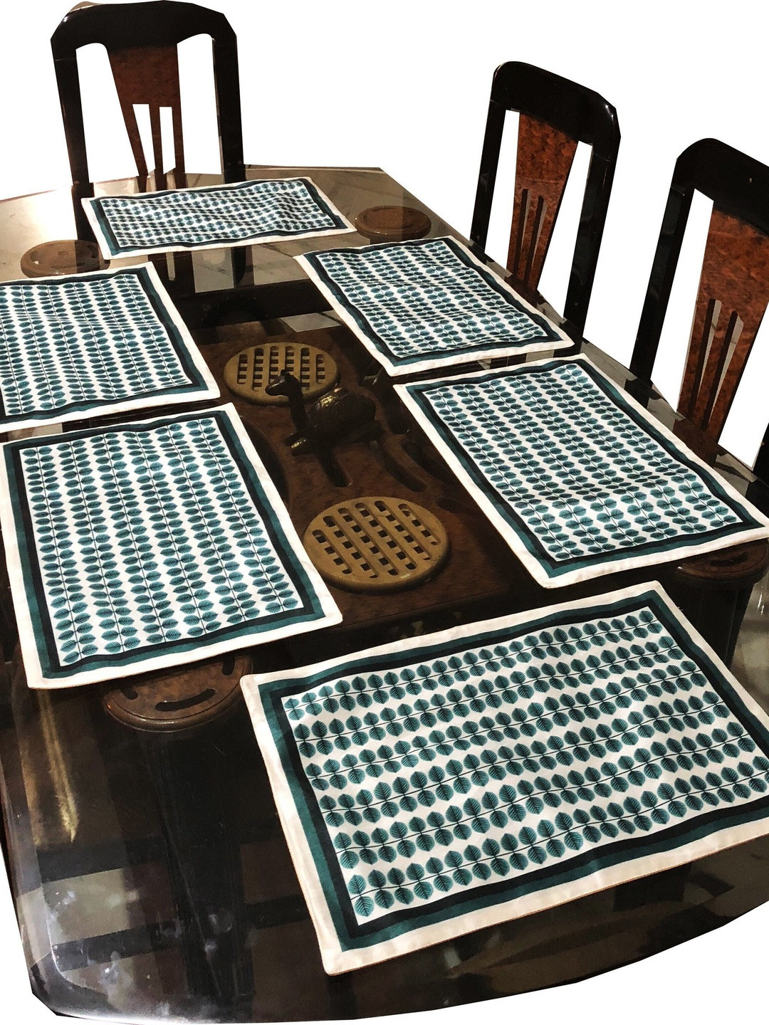 LaVichitra Pack Of 6 Table Placemat