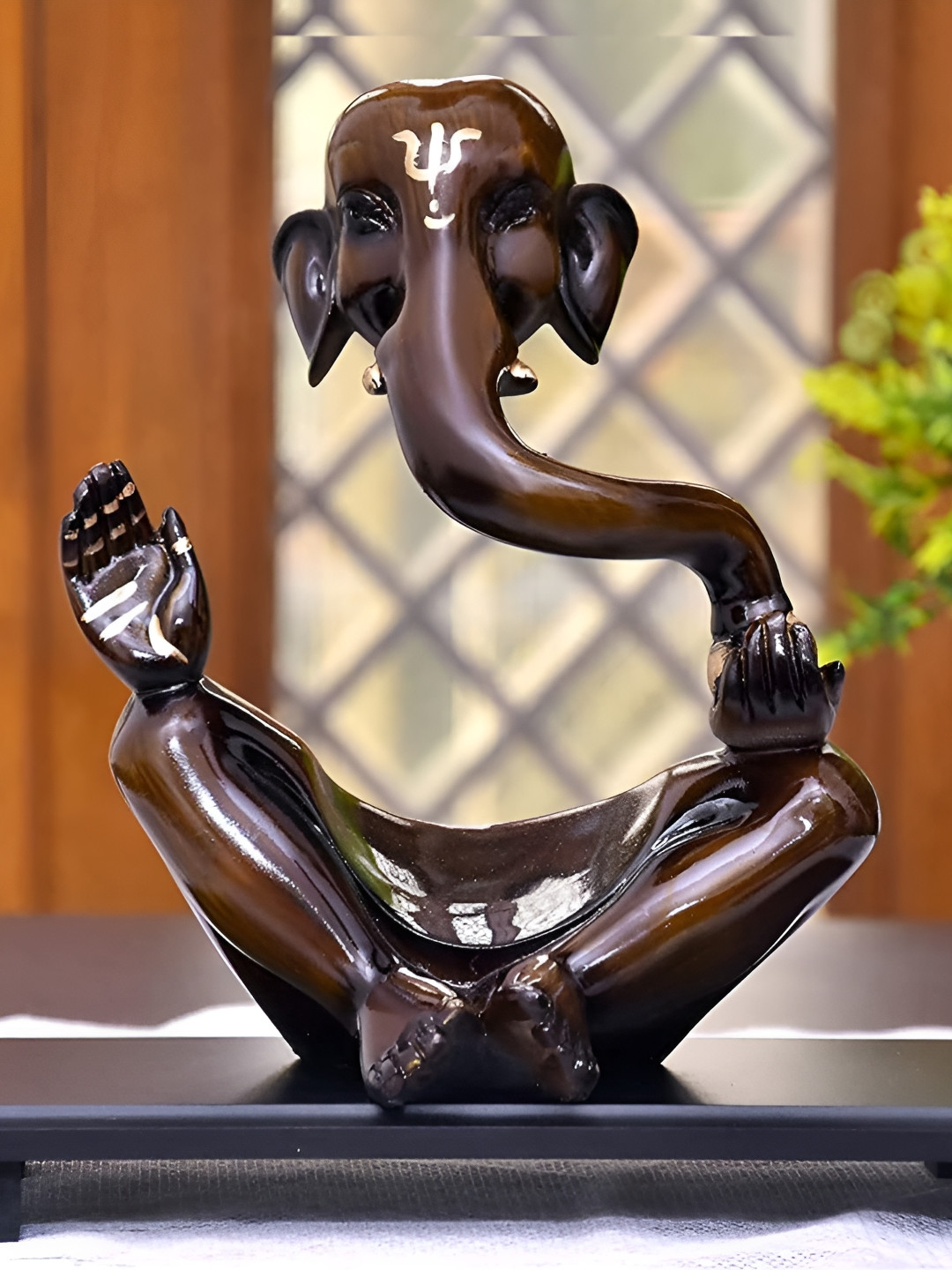 THE SACRED GIFTS Brown Religious Idol Showpiece