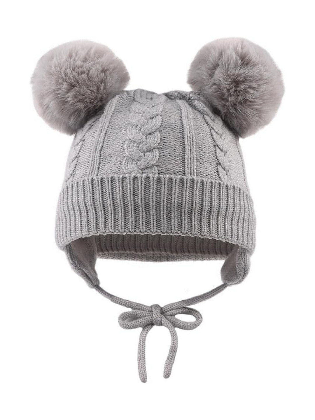 Adorazone Baby Boys Girls Winter Knit Cap Hat with Neck Scarf