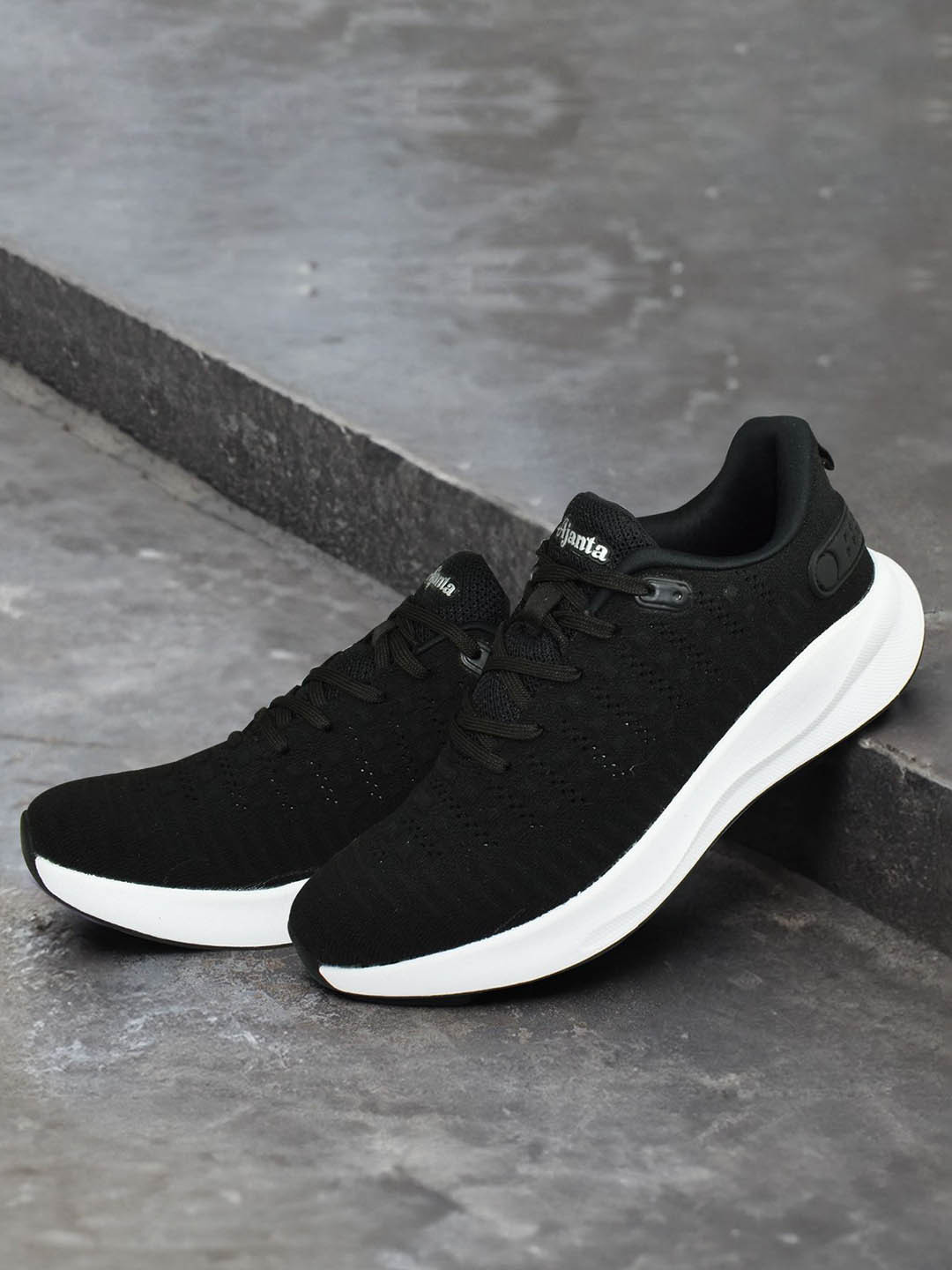 Ajanta Aether Men Mesh Lace Ups Walking Non-Marking Shoes