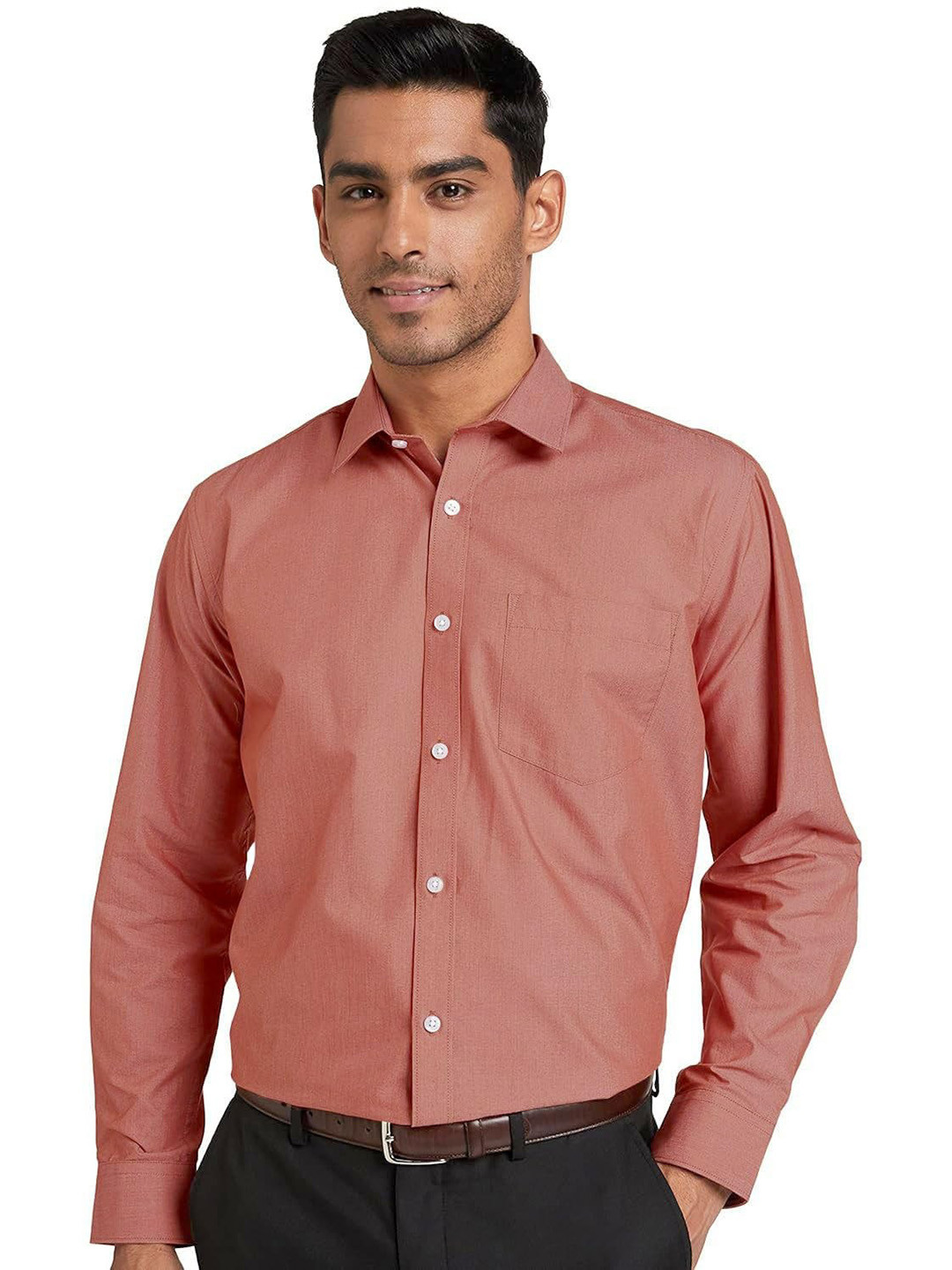 CB-COLEBROOK Spread Collar Cotton Formal Shirt