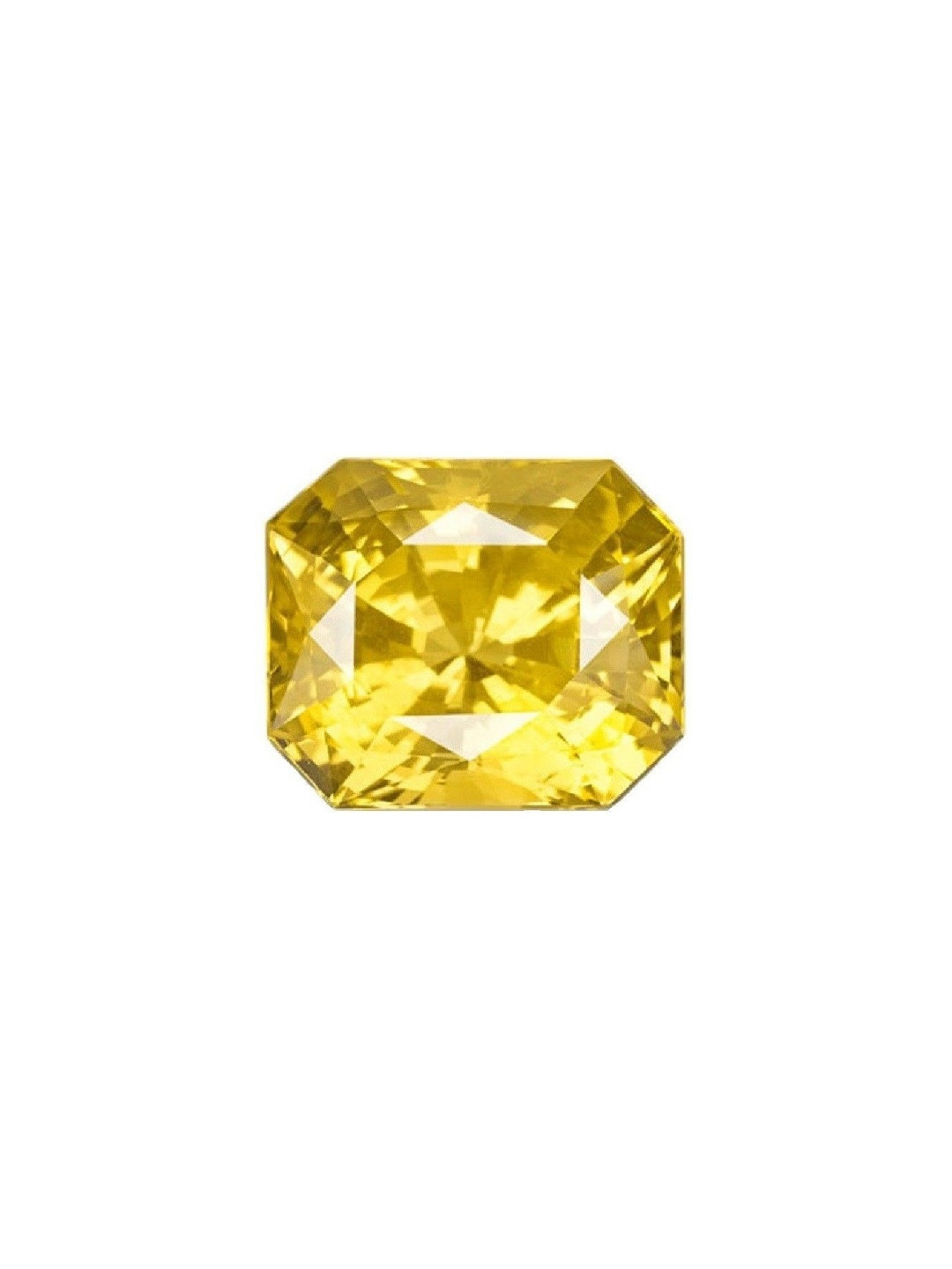 RAVIOUR LIFESTYLE Unisex Yellow Stone Finger Ring