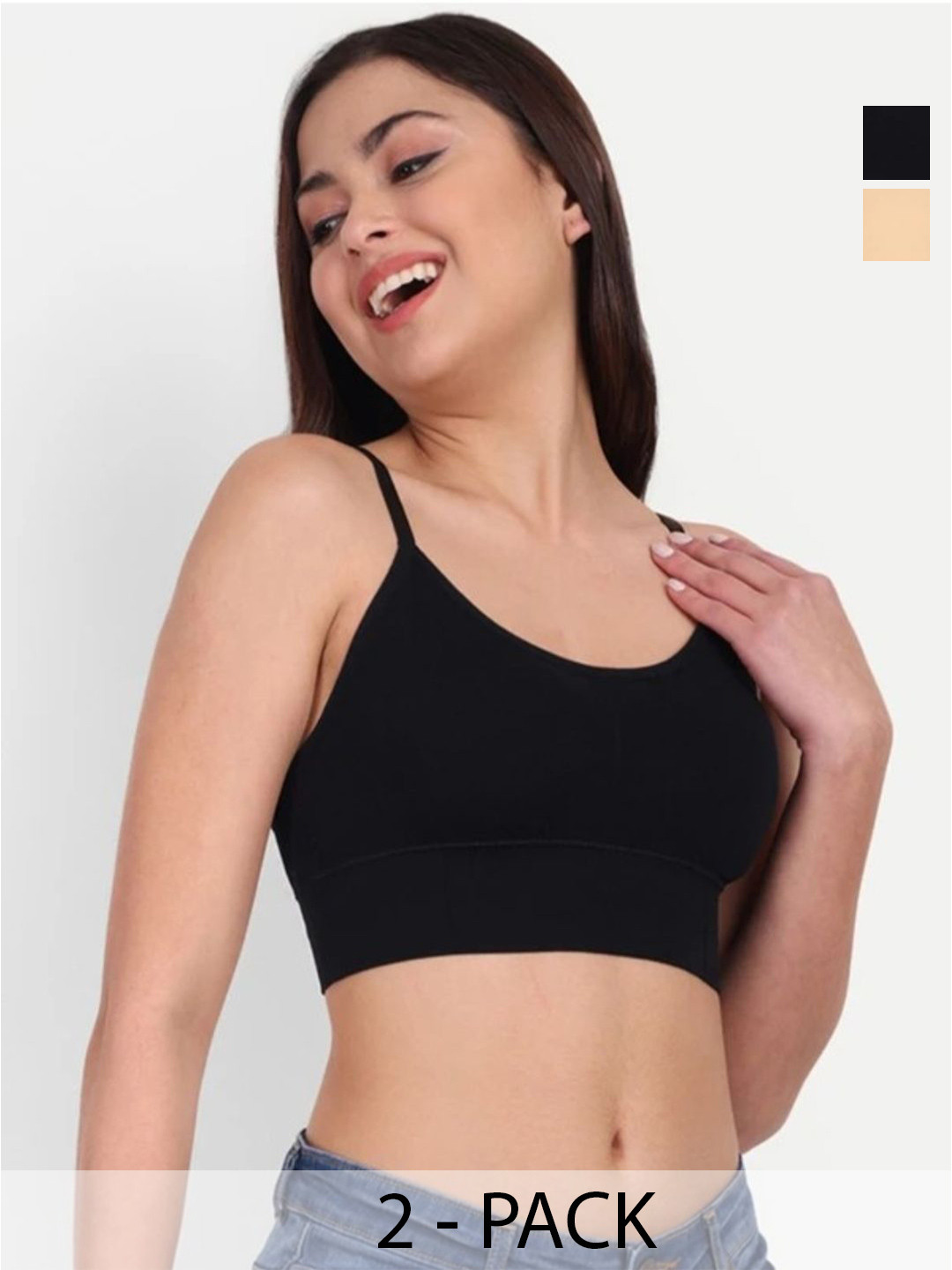 THE SHINE COLLECTION Pack of 2 Full Coverage Lightly Padded Seamless Everyday Bra