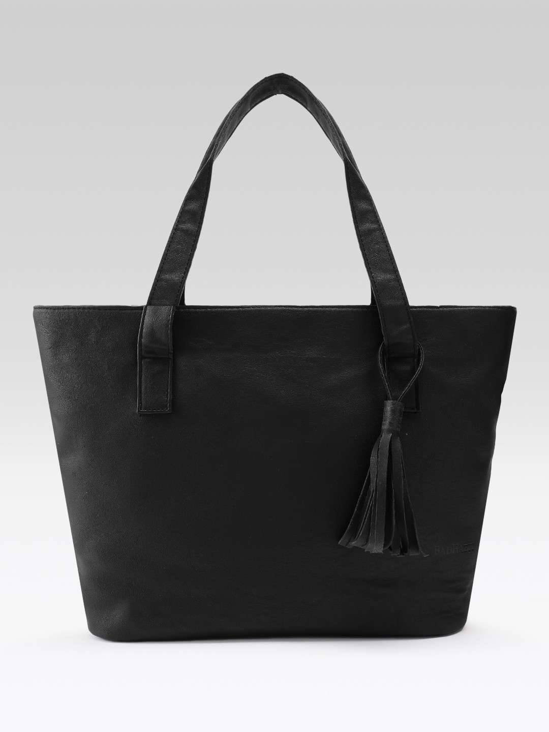 BAD HABIT Structured Tote Bag