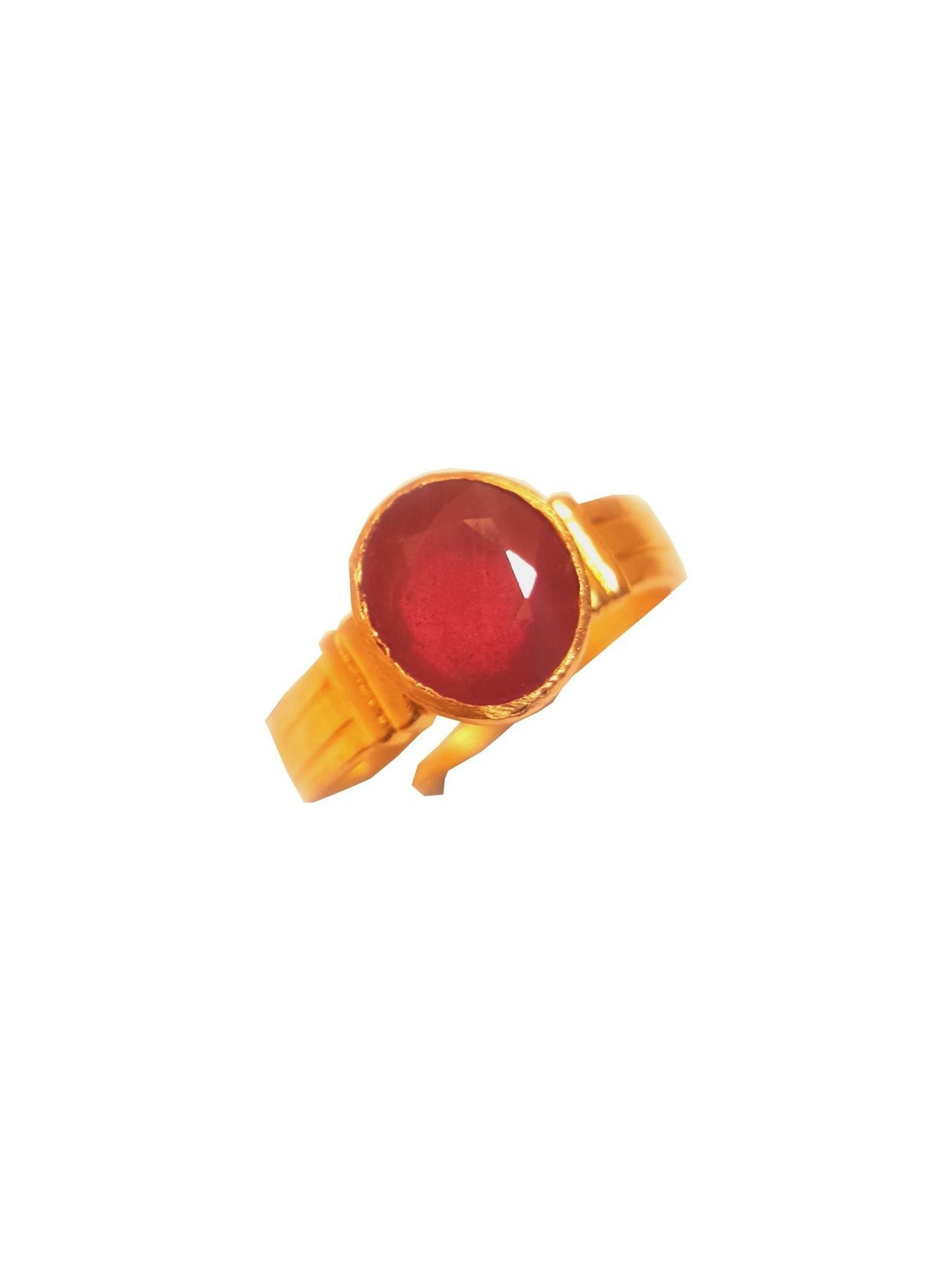 RAVIOUR LIFESTYLE Unisex Gold-Plated 5.65 RATTI Pearls Studded Finger Ring