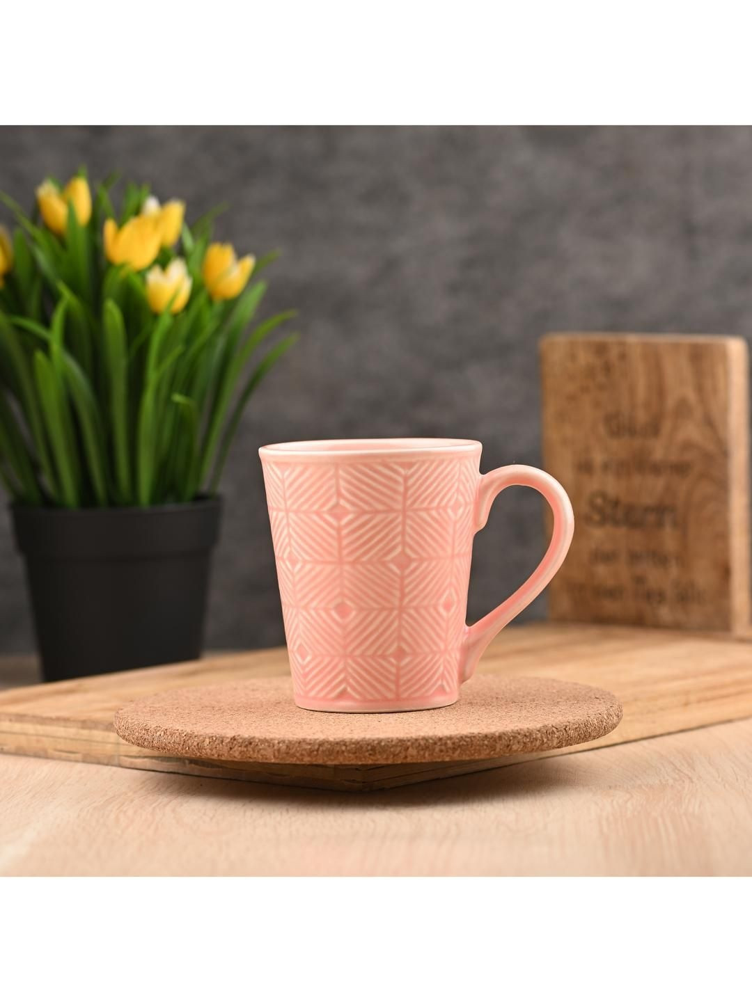 1ST TIME Versatile Heat Resistance Handle Ceramic Coffee Mug