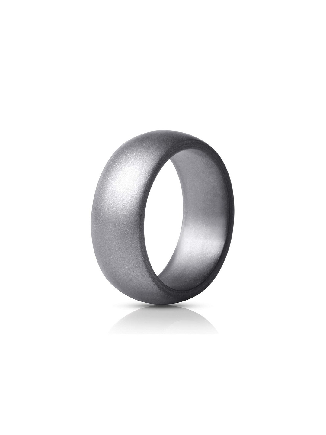Moneekar Jewels Unisex Silicone 6 mm Band Finger Ring