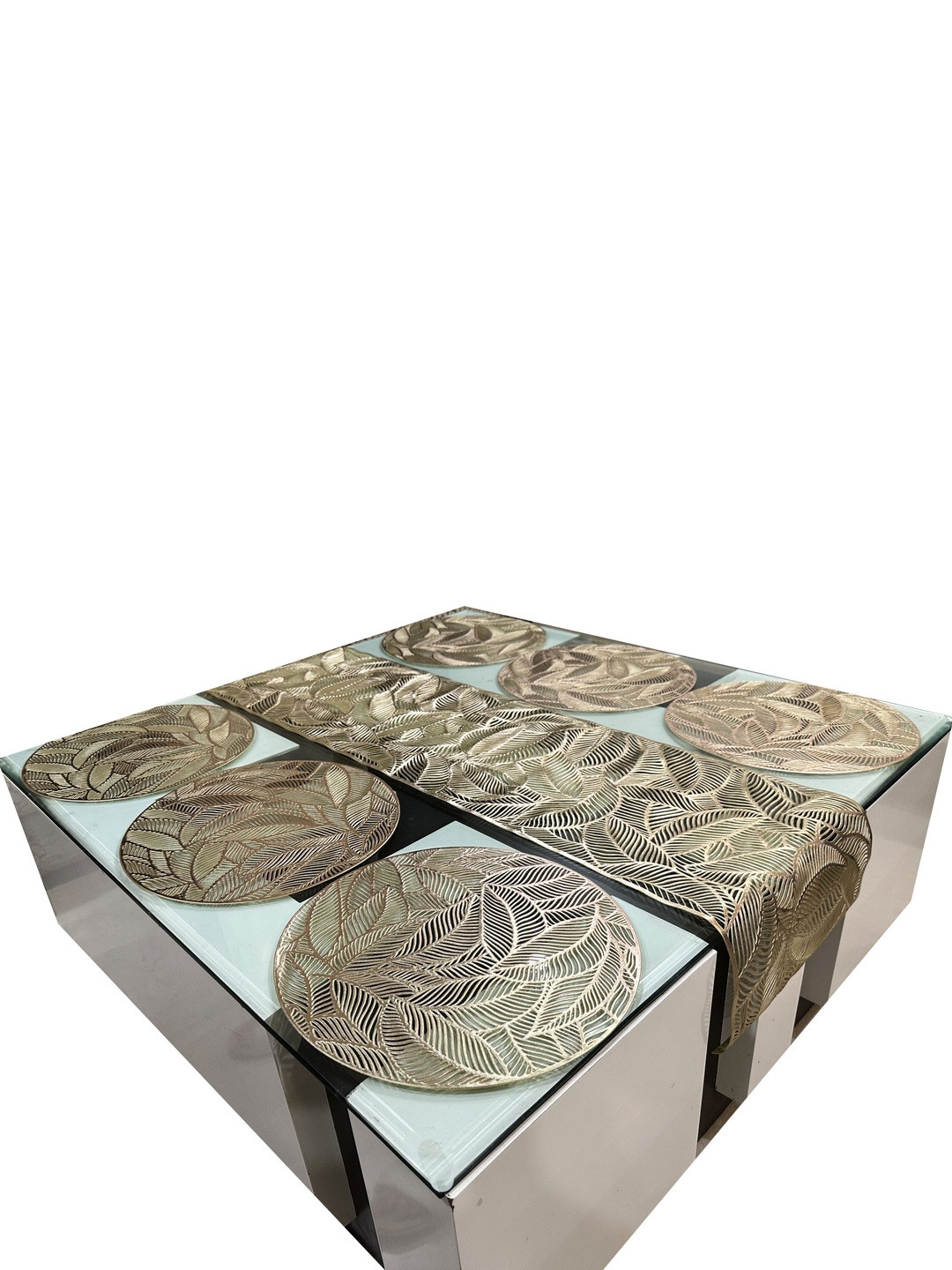 LaVichitra Pack of 7 Round Table Placemat