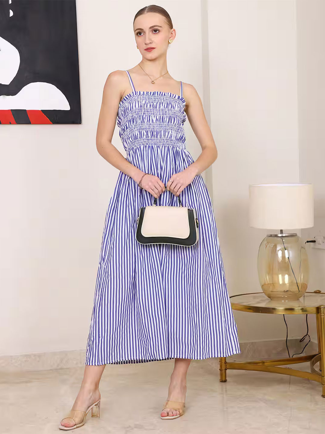 HERE&NOW Women Cotton  Dresses