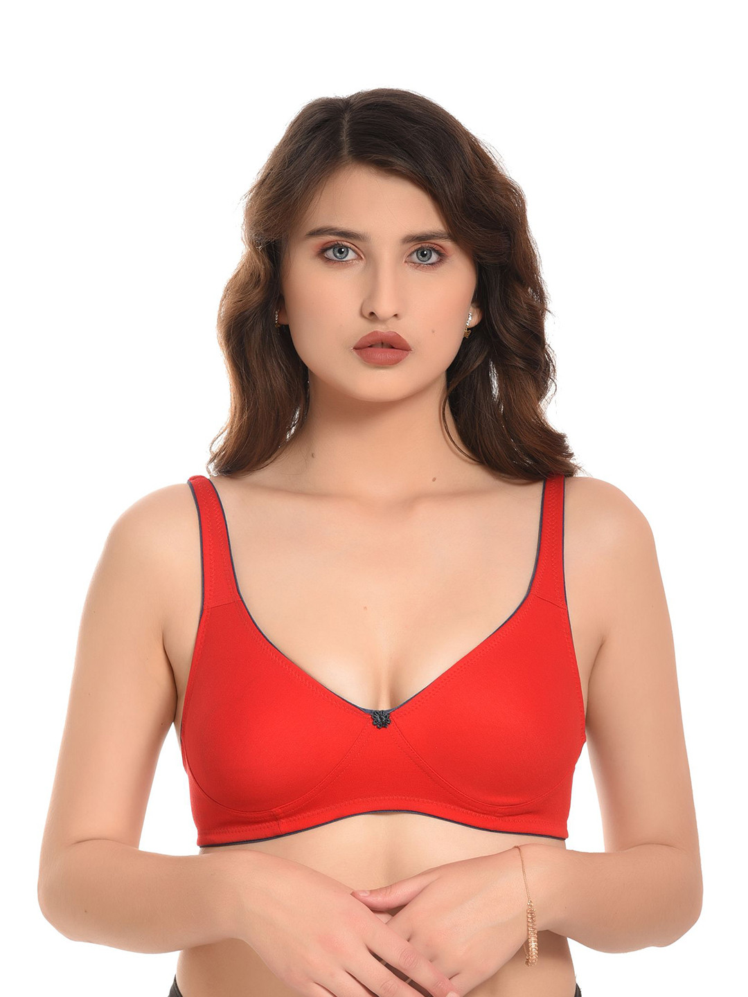 Kinza soft. STELA  MOLD Women Full Coverage Non Padded Underwired Everyday Bra