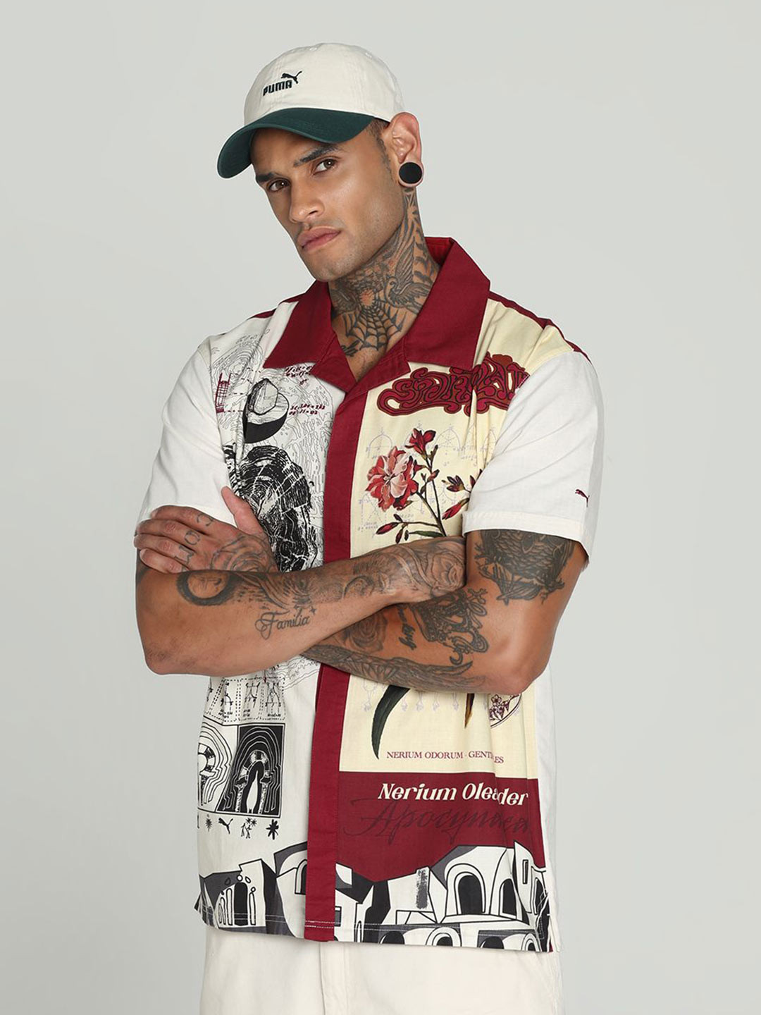 Puma PALAIS ARTISAN Men's Relaxed Cotton Shirt