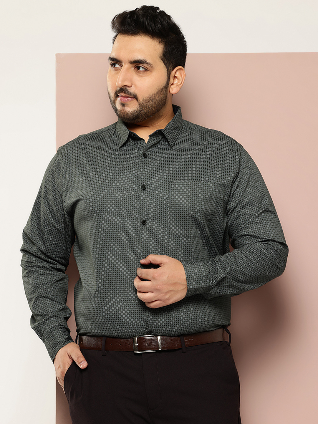 Thomas Scott Printed Premium Formal Shirt