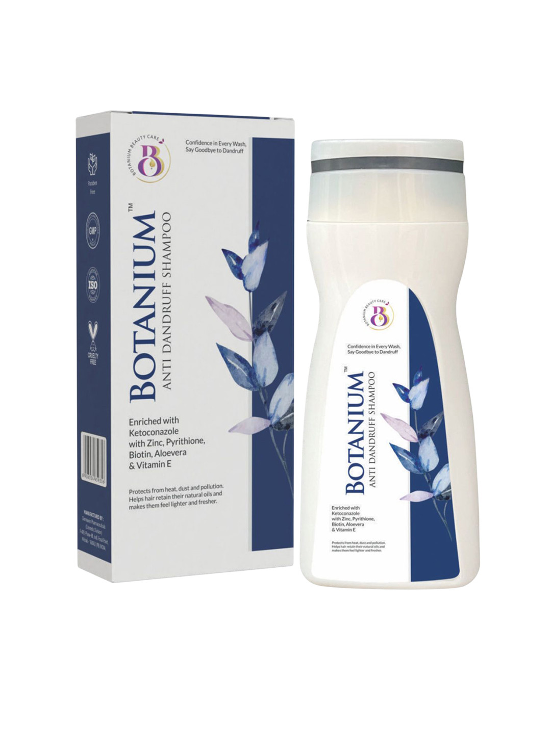 BOTANIUM Anti-Dandruff Shampoo With Vitamin E - 200 ml