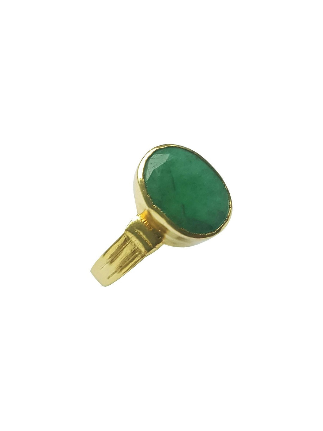 RAVIOUR LIFESTYLE Unisex Gold-Plated Panchdhatu Adjustable Finger Ring