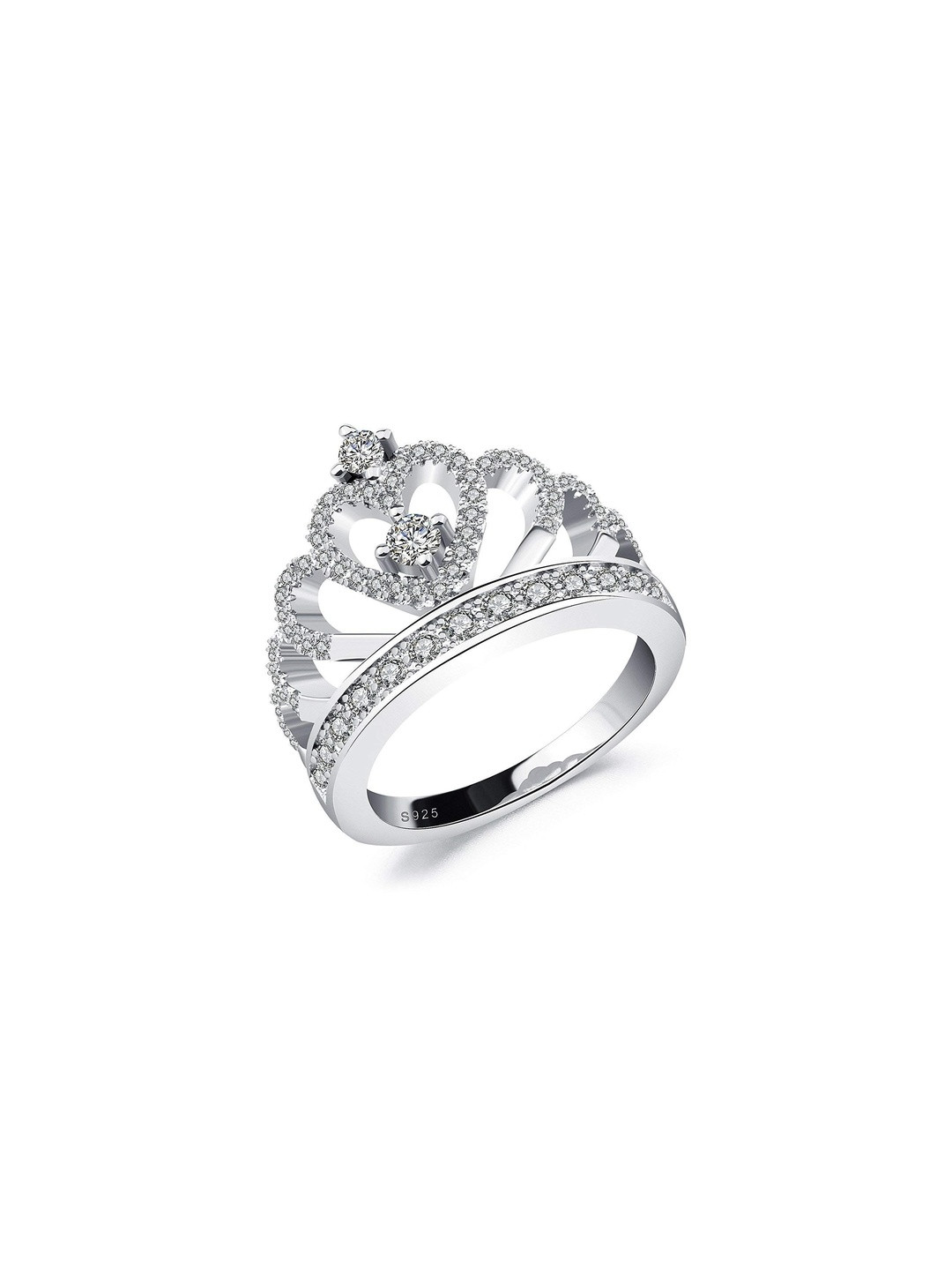 Moneekar Jewels Women Crown Design Finger Ring