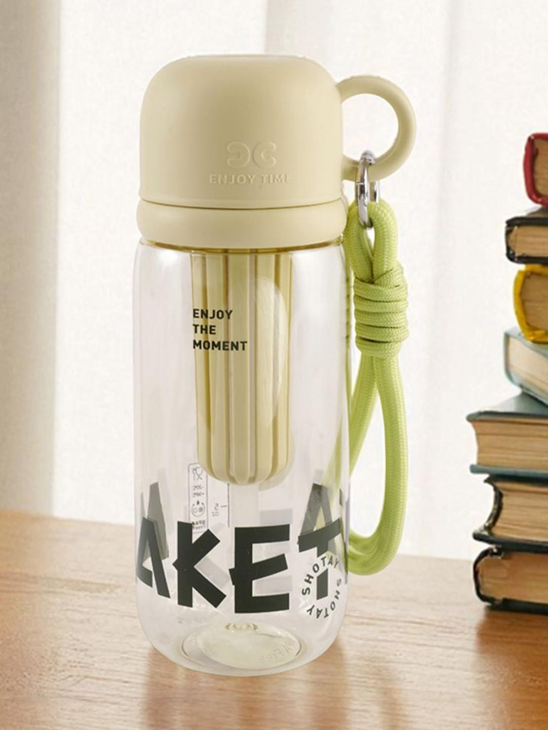 AARVI DECOR STUDIO Green Single Plastic Solid Water Bottle