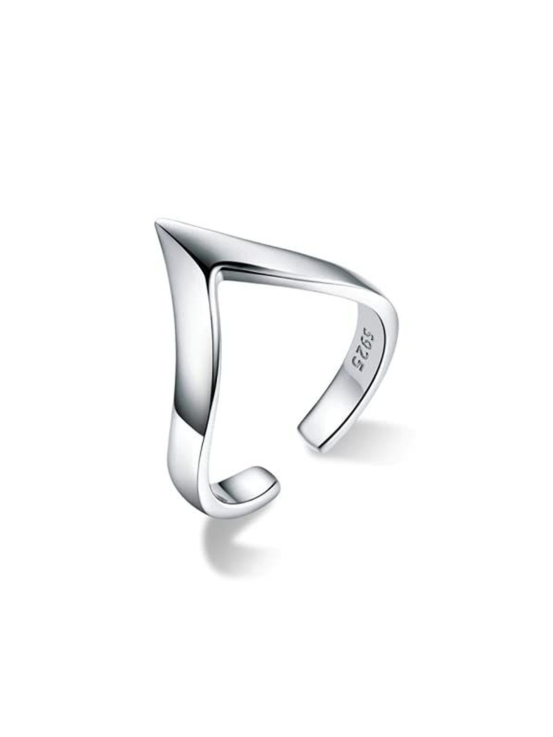Moneekar Jewels Unisex 925 Sterling Silver Finger Ring