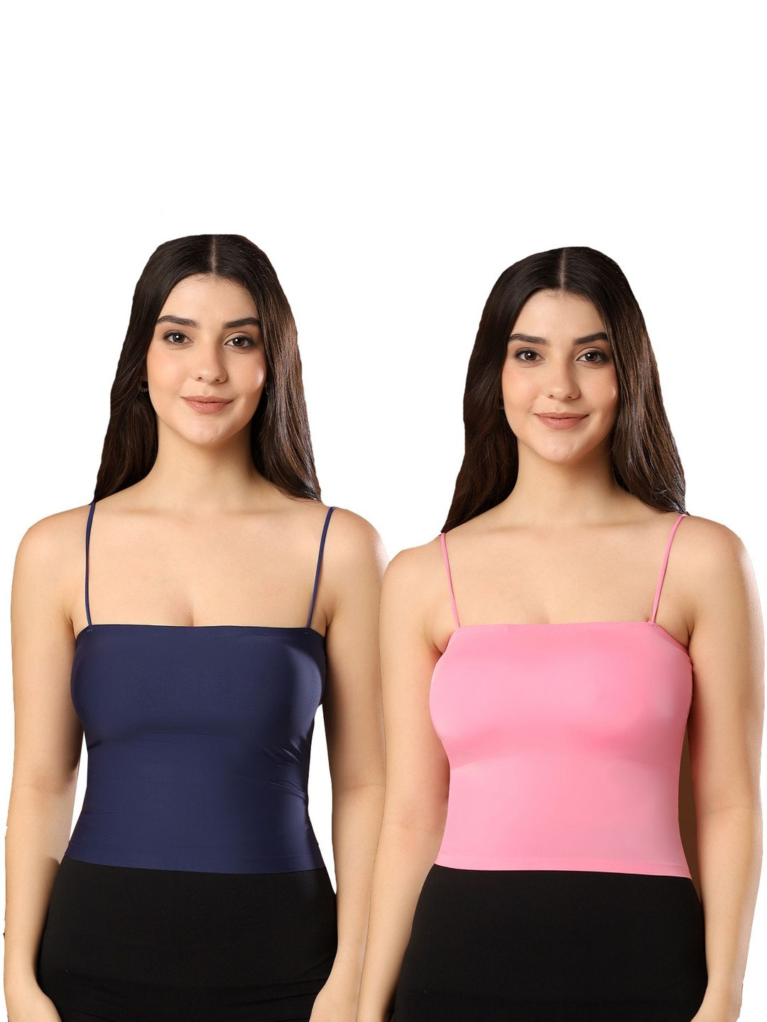 PAAVKI Women's Solid Sleeveless Tank Top