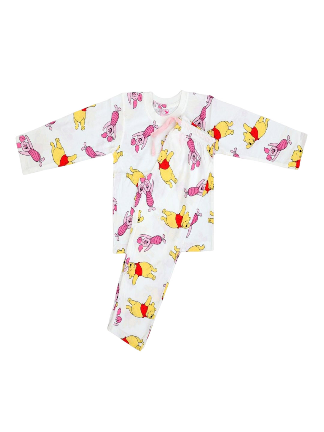 PAPIHA PUNCH Kids Printed Cotton T-shirt With Pyjamas
