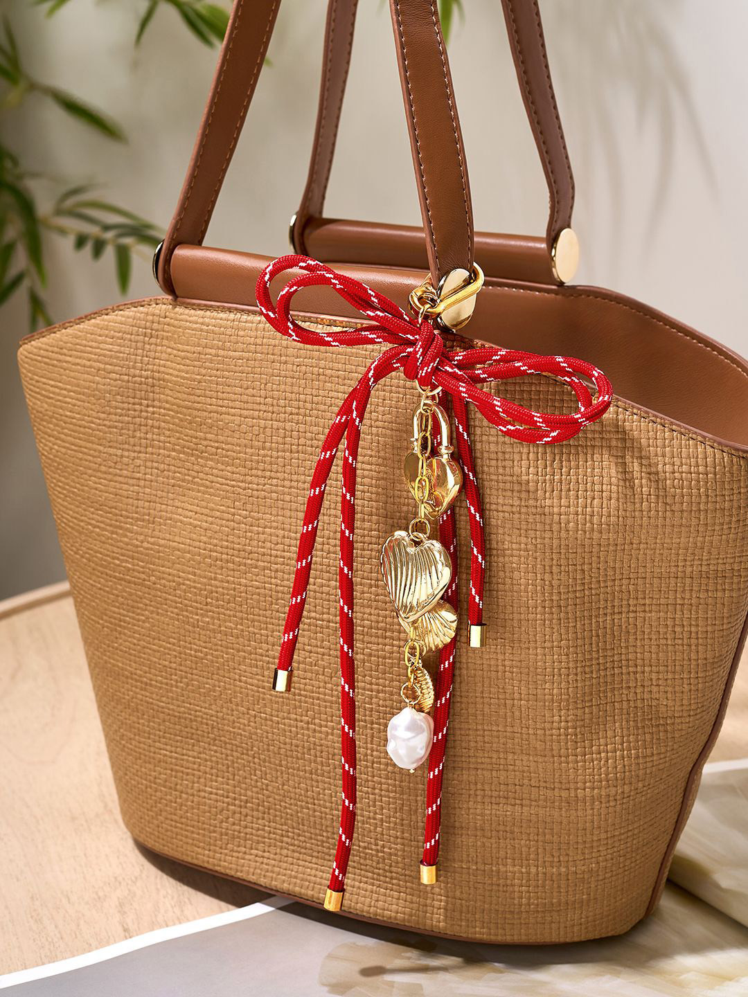 JOKER & WITCH Lock Ribbon Bracelet Charm