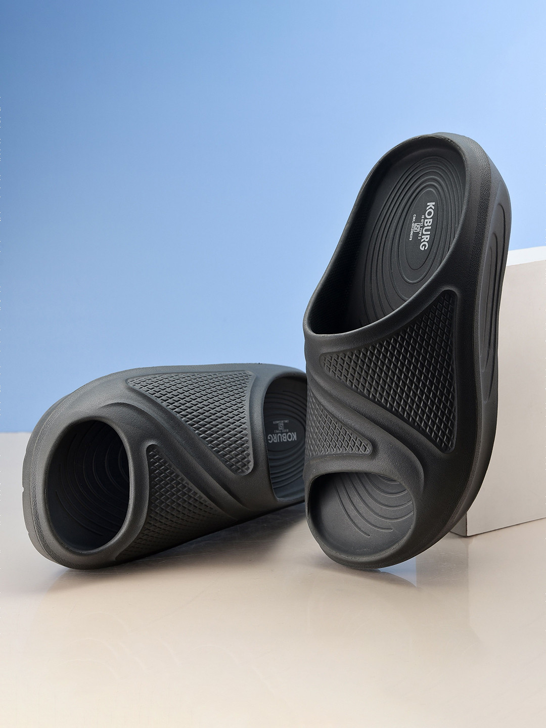 Koburg Men Comfortable Ultra-Light Koburg Beast Sliders Flip Flops