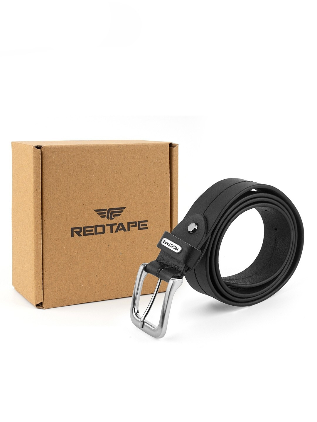 Red Tape Men Solid Formal Leather Belt