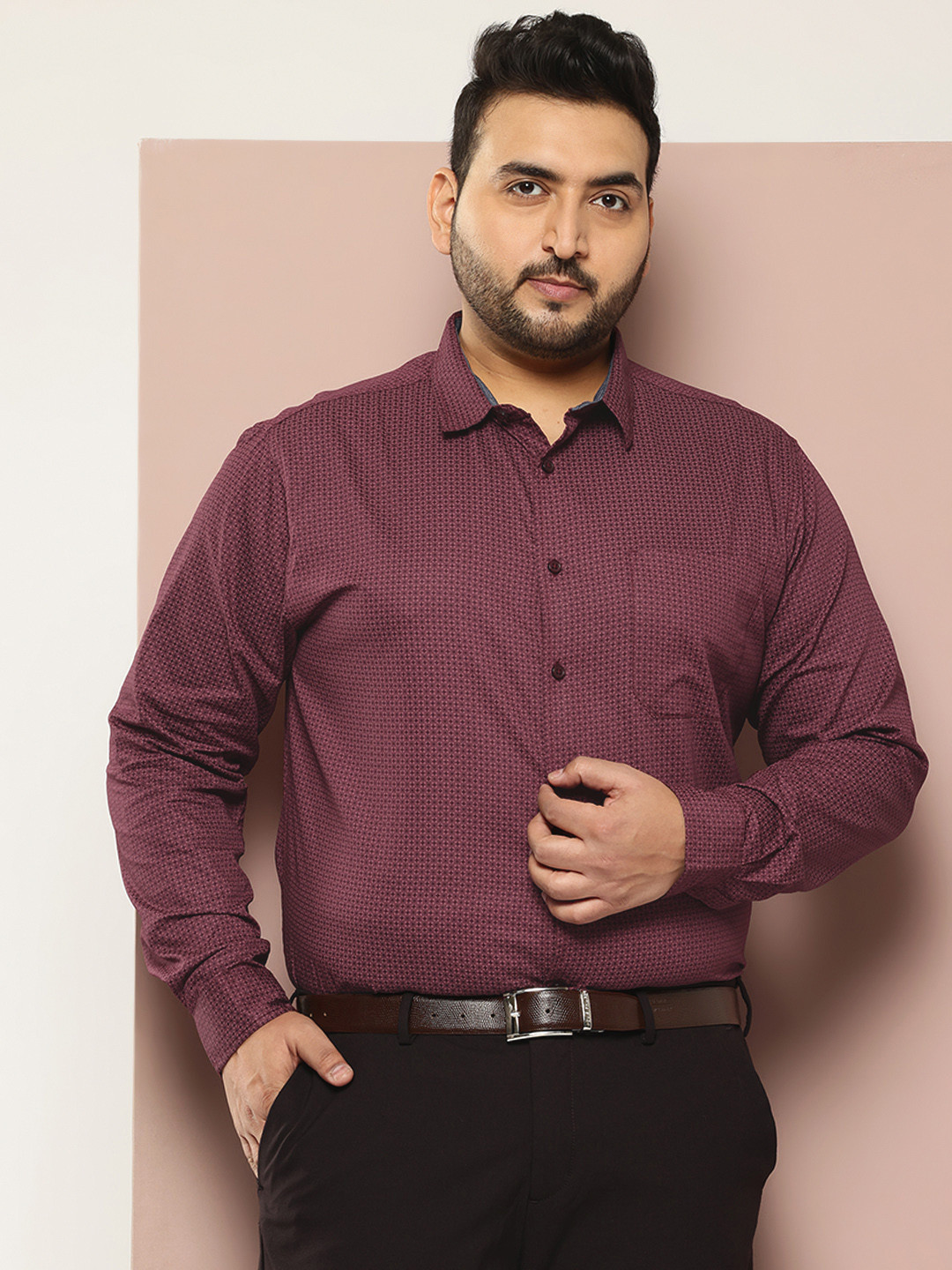 Thomas Scott Printed Premium Formal Shirt
