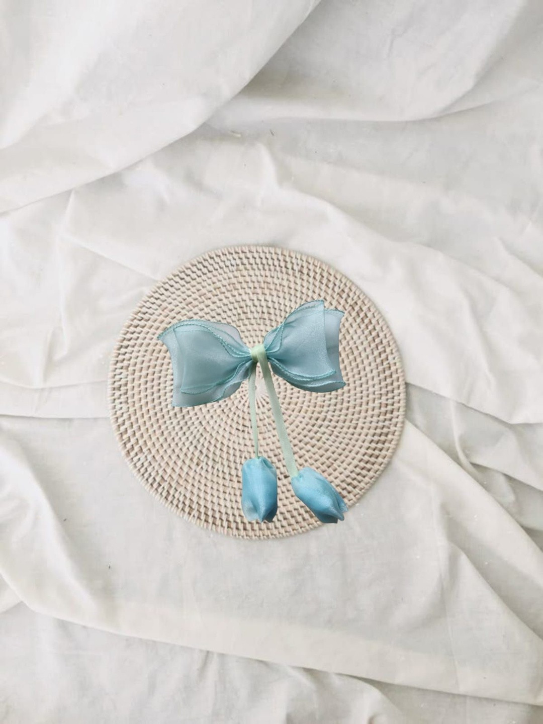 Trend By Kimaayra Women Tulip Bow French Barrette Hair Clip