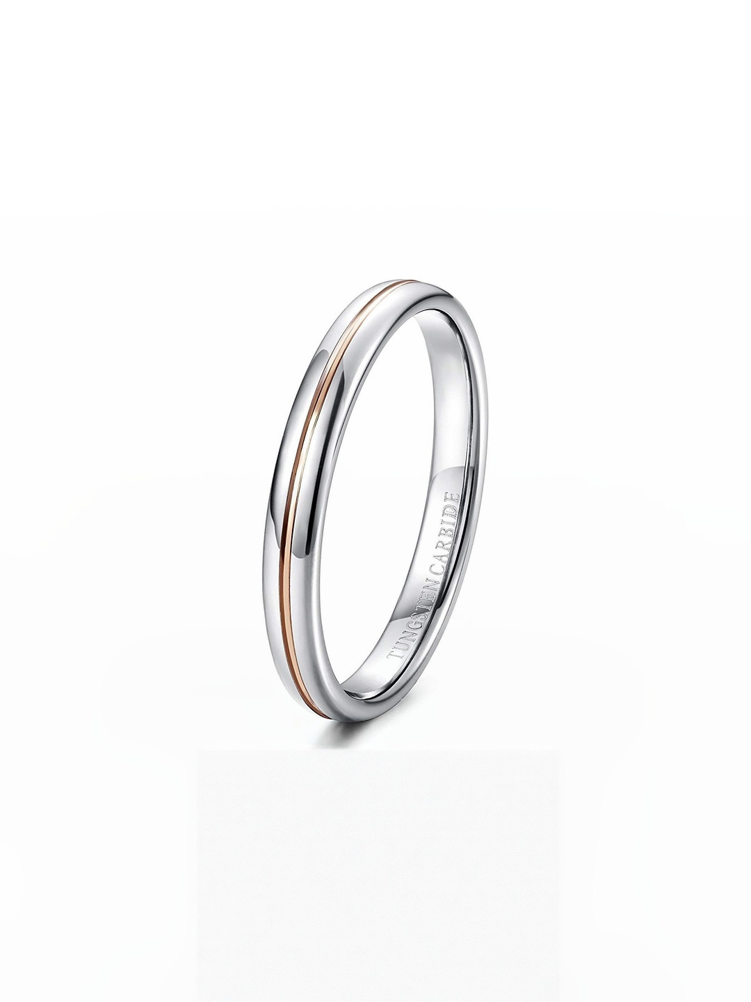 Moneekar Jewels Unisex Silver-Tone Two-Tone Finger Ring