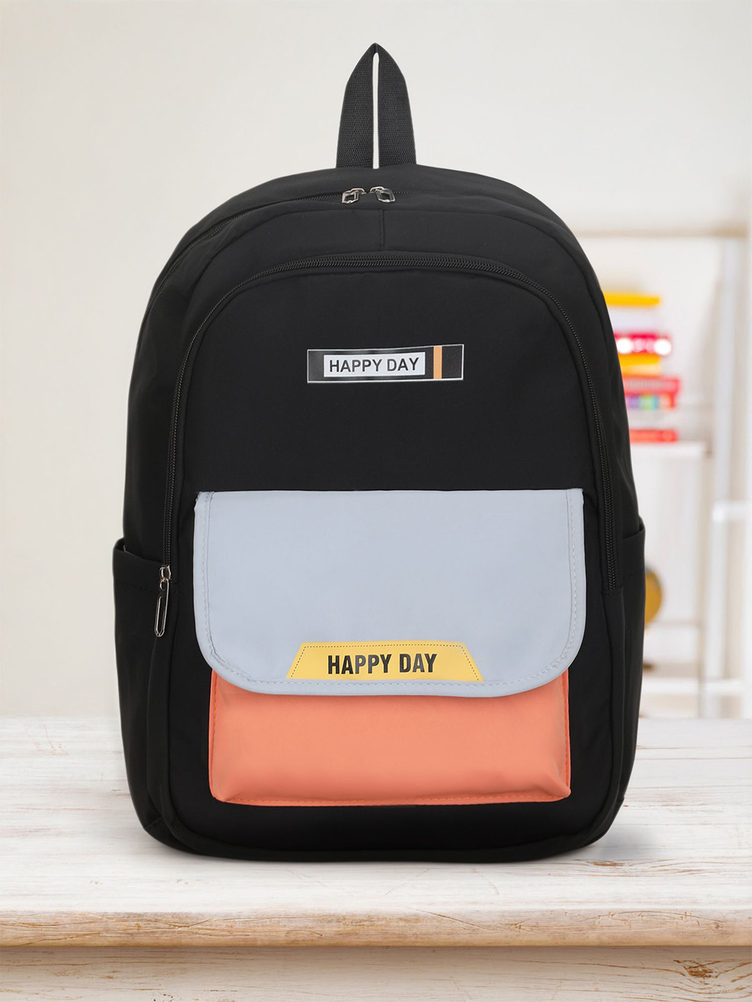 Kids On Board Kids Colorblocked Stylish Backpack