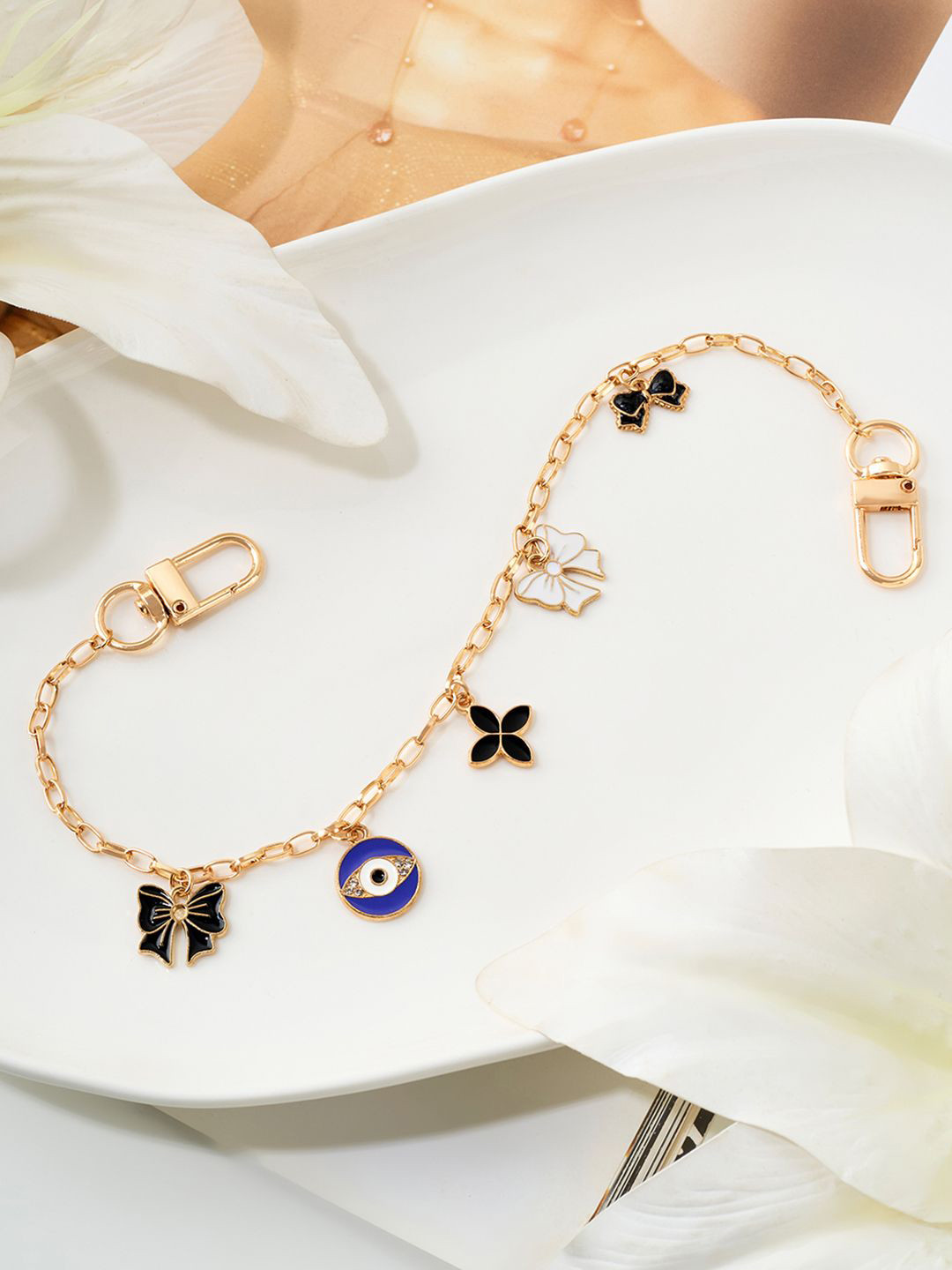 JOKER & WITCH Lil Gaze Evil-Eye Bag Bracelet Charms