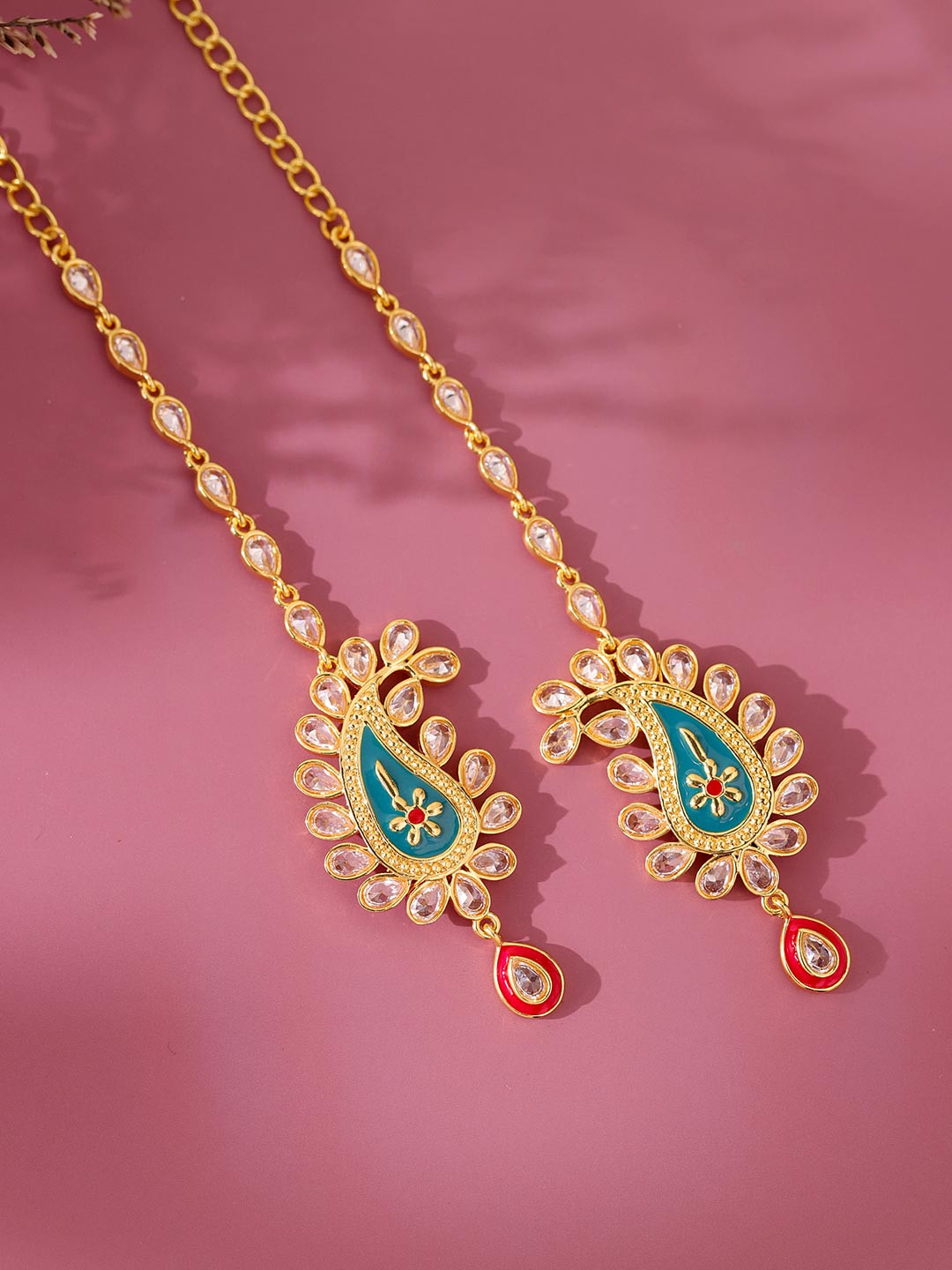 Gota Patti Shahi Rangrez Earrings